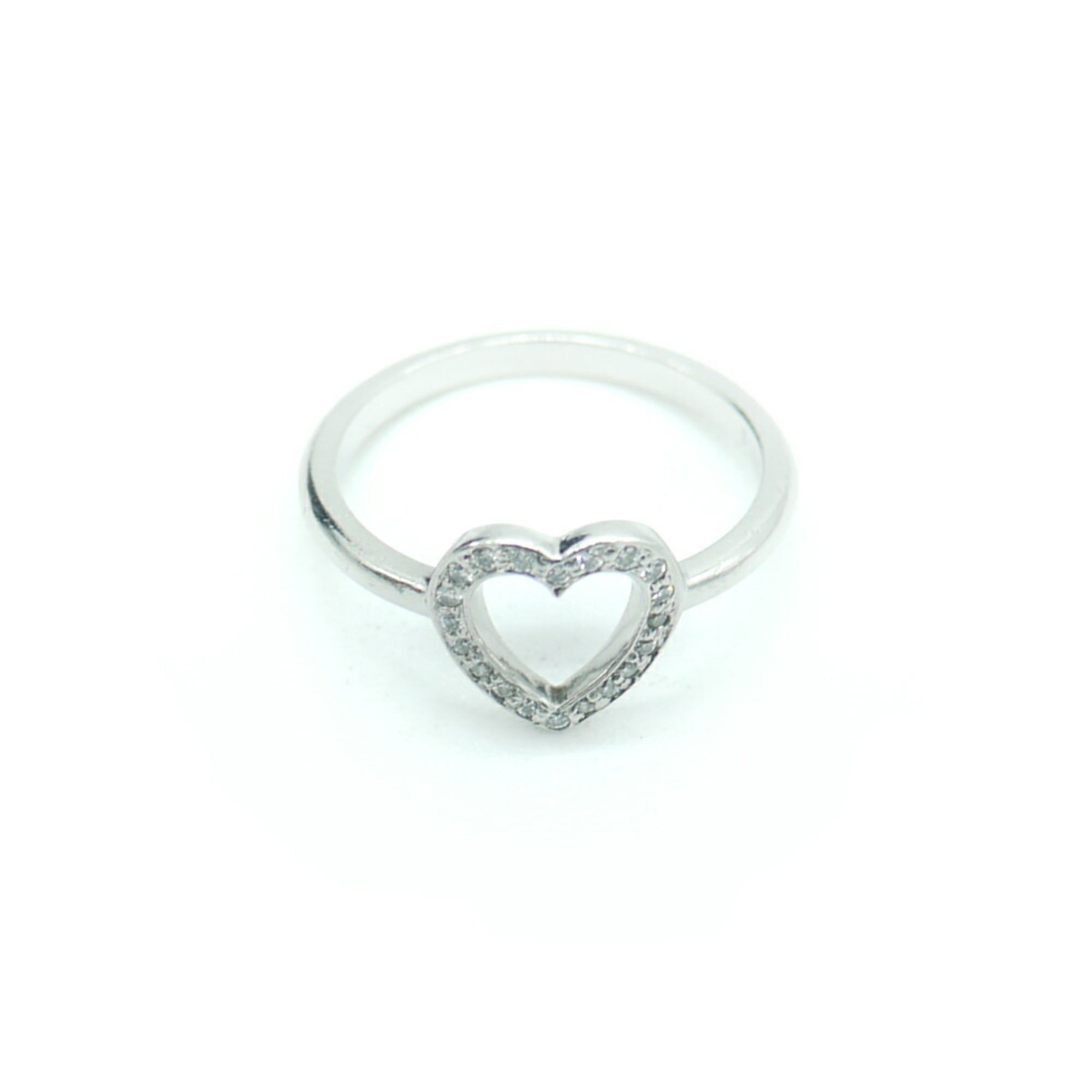 Tiffany Authentic Silver Diamond Ring 1290$